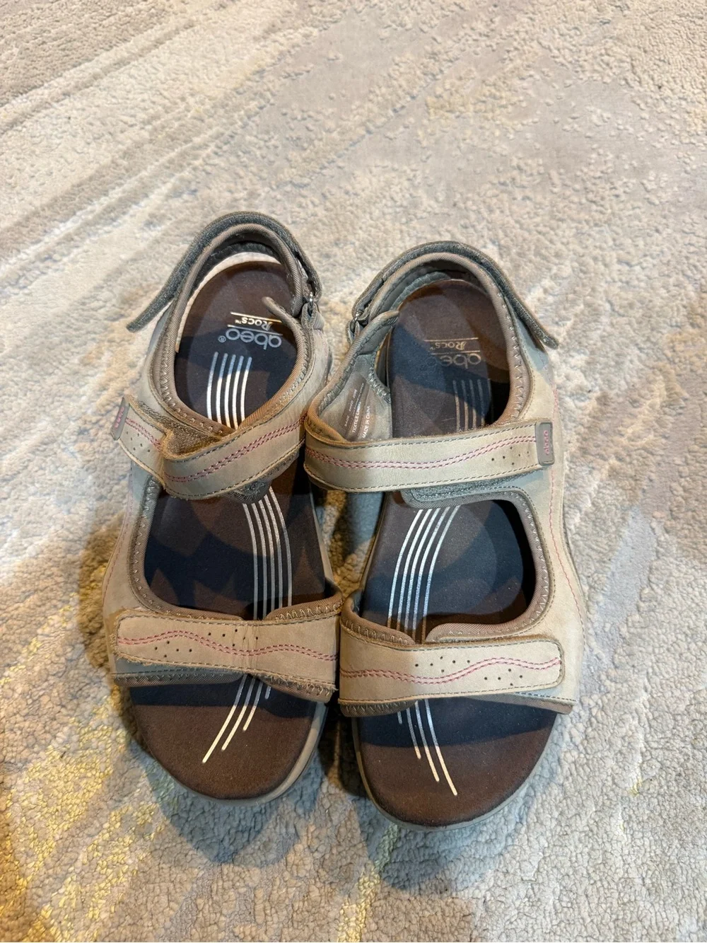 Abeo leather sandals
